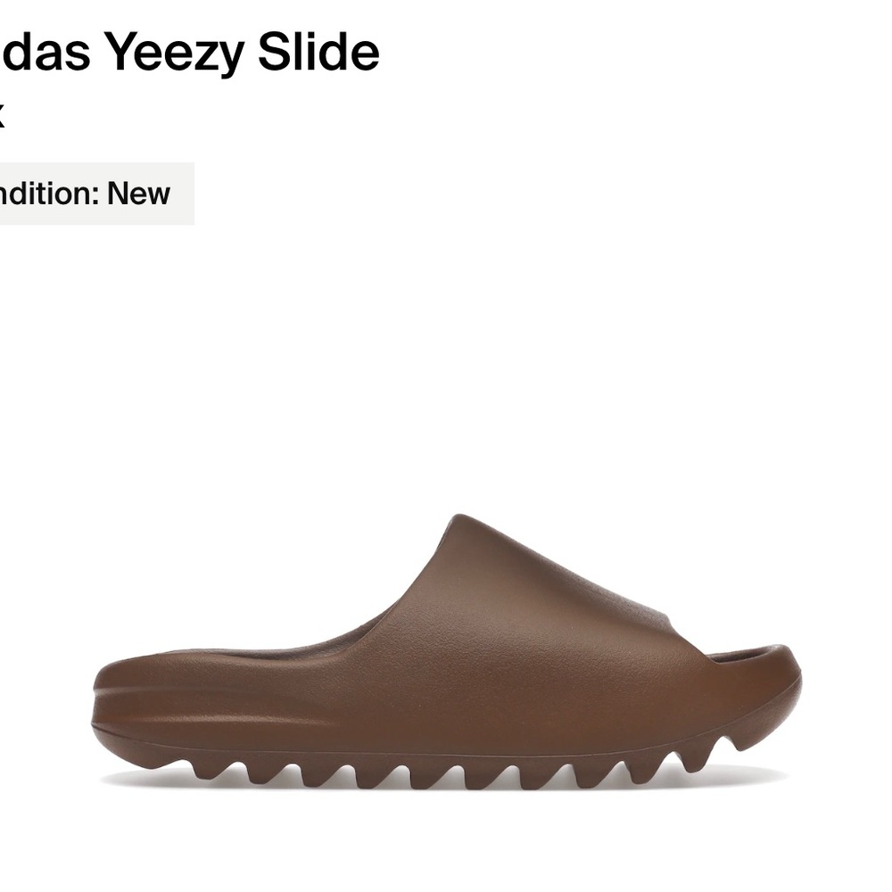 Adidas Yeezy Slide  Flax Us M Men’s  Size 6 !!!!!